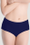 Cotton Midi Figi Damskie - Granatowe (4).png