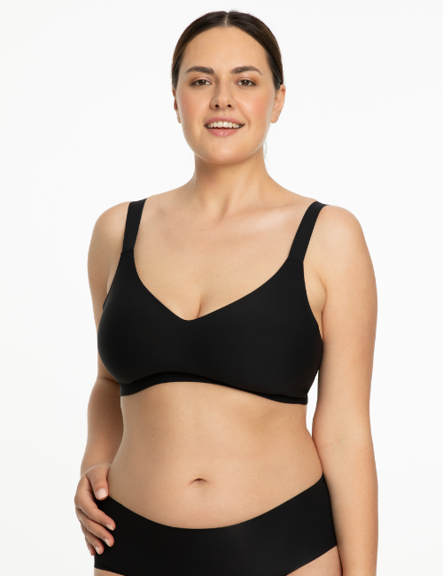 Jelly Bra Comfort Czarny
