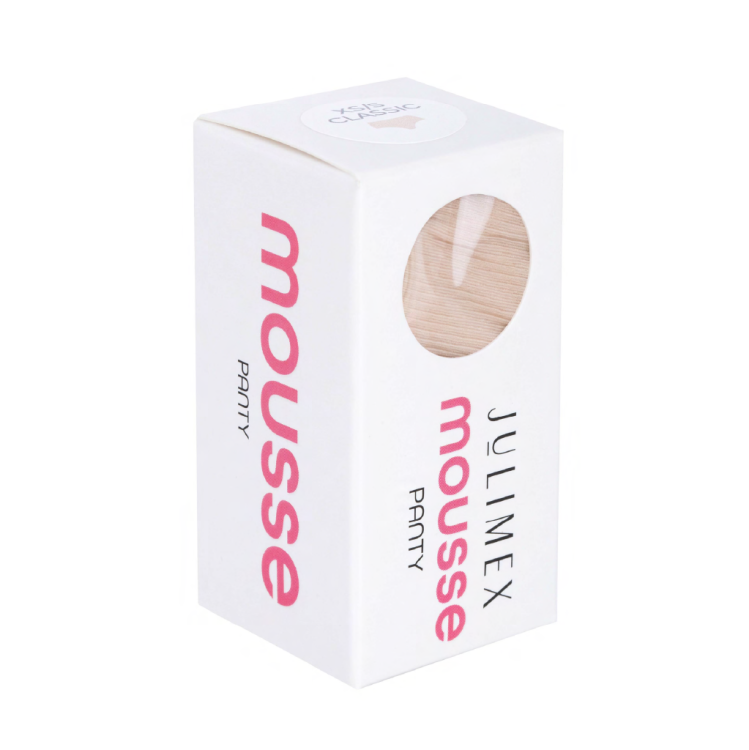 Figi Mousse Classic Beżowe - figi klasyczne