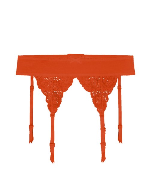 Pas do pończoch czerwony Iris